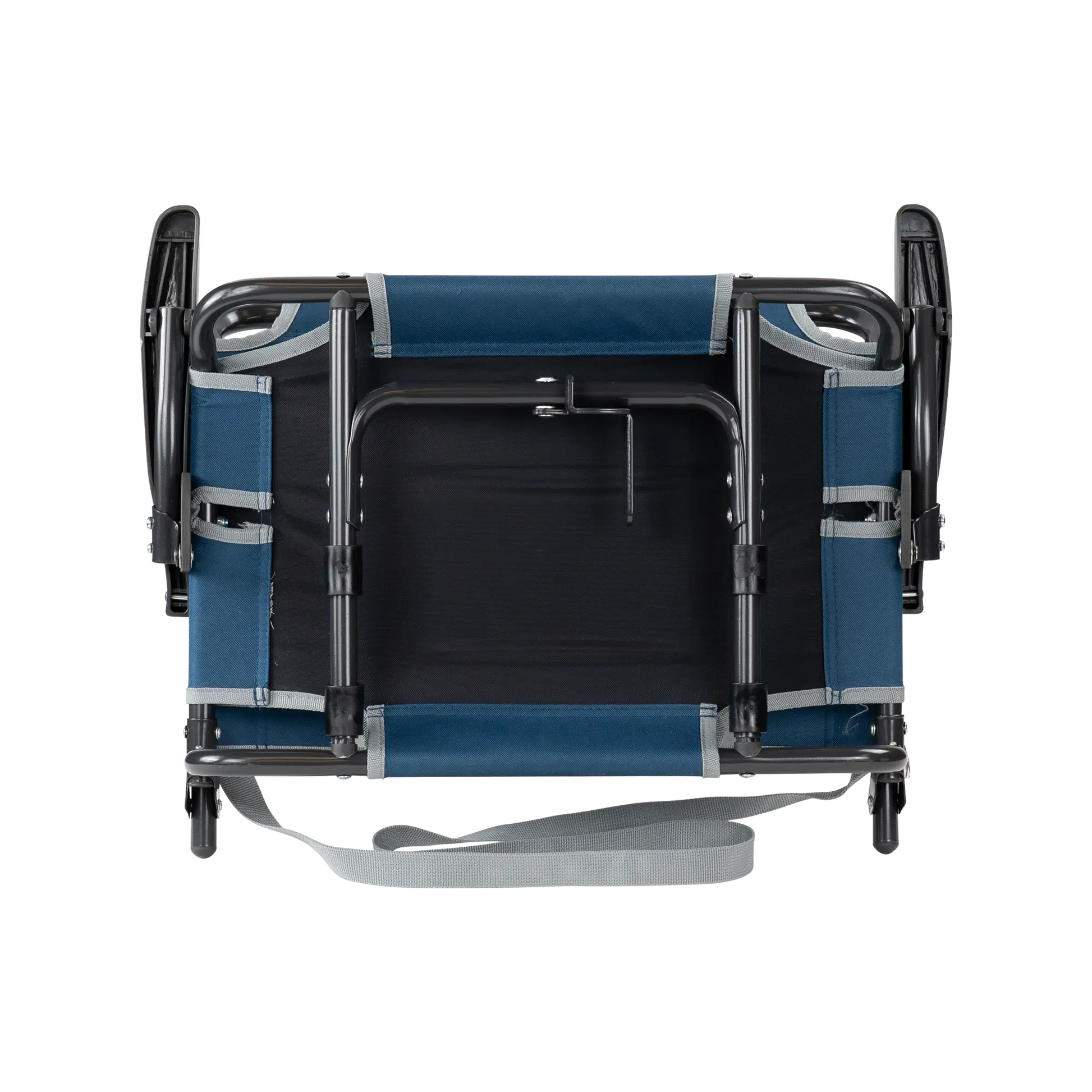 Compact Cushion Big Comfort Stadium Chair with Armrests - Choice 465 - Lightweight Folding Bleacher Chair with Cushioning Detail