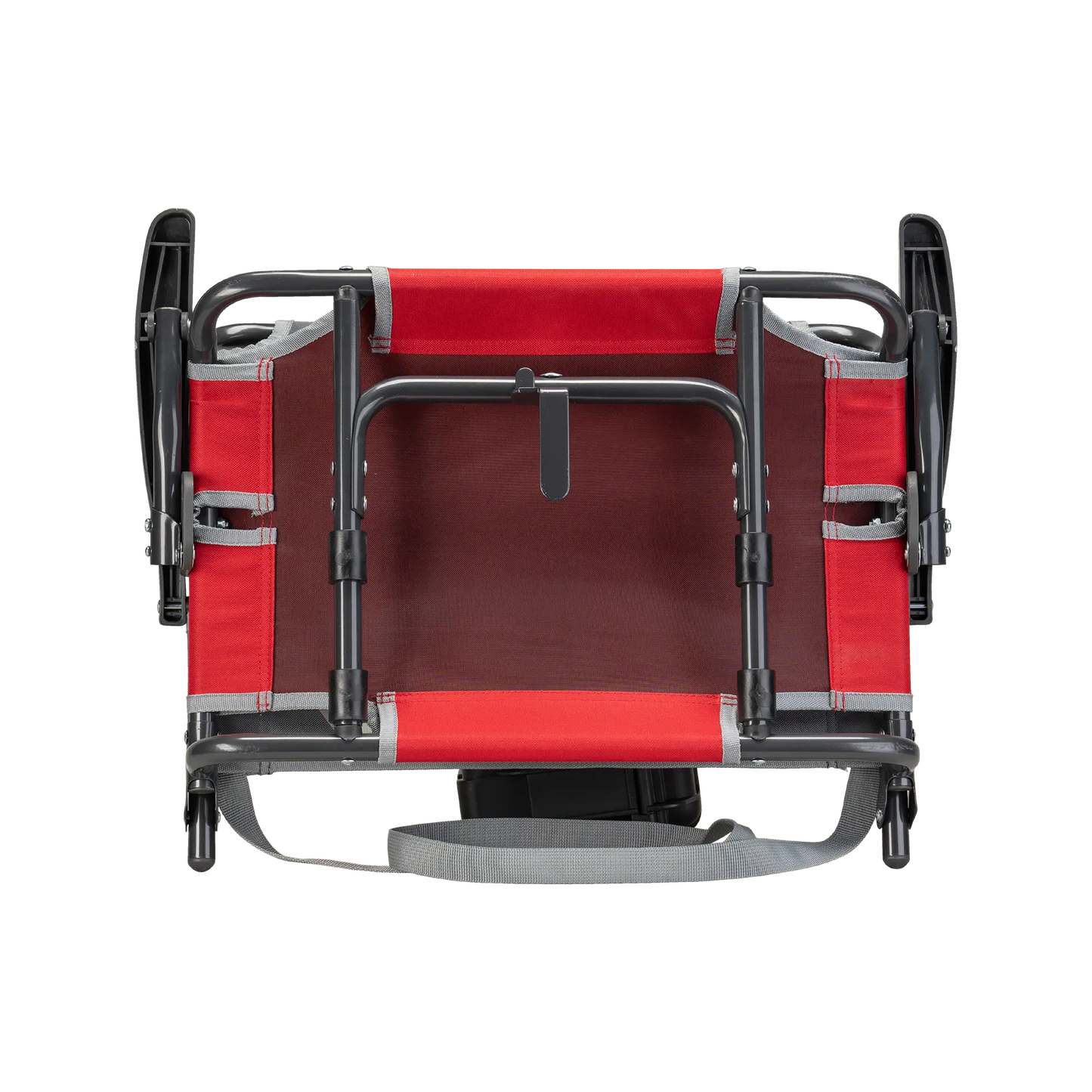 Compact Cushion Big Comfort Stadium Chair with Armrests - Choice 465 - Lightweight Folding Bleacher Chair with Cushioning Detail