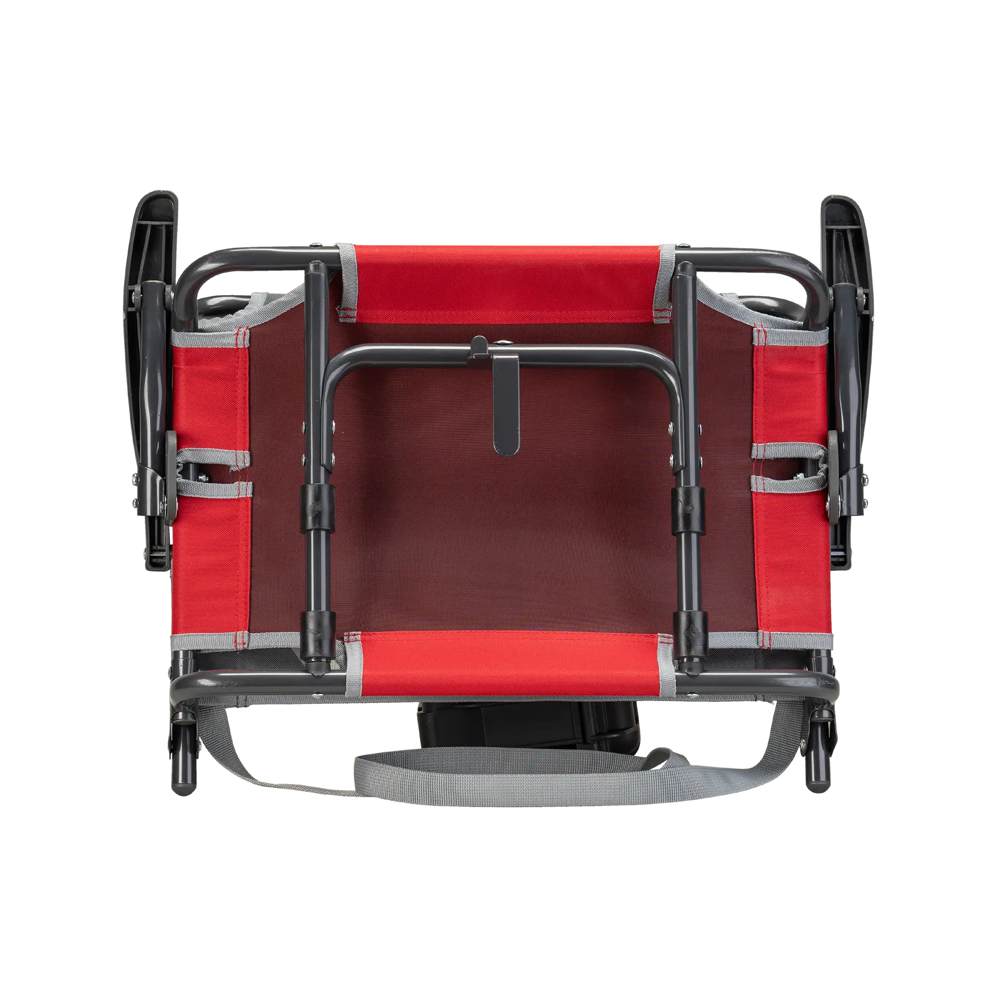 Compact Cushion Big Comfort Stadium Chair with Armrests - Choice 465 - Lightweight Folding Bleacher Chair with Cushioning Detail