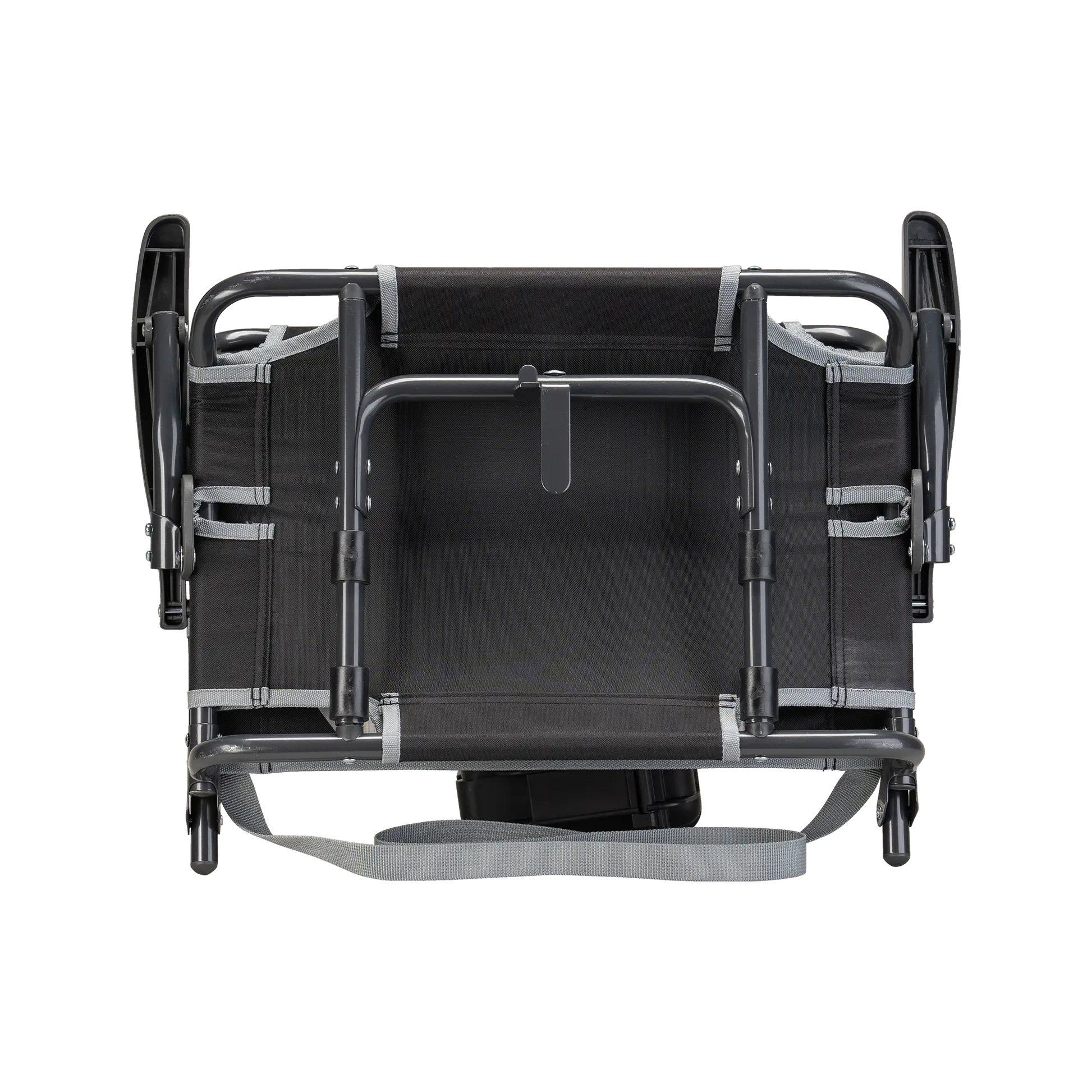 Compact Cushion Big Comfort Stadium Chair with Armrests - Choice 465 - Lightweight Folding Bleacher Chair with Cushioning Detail
