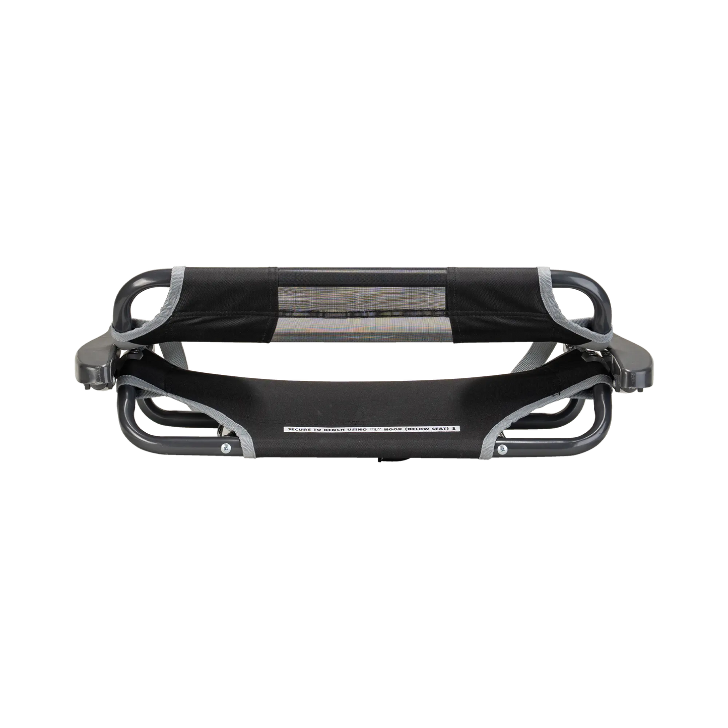Compact Cushion Big Comfort Stadium Chair with Armrests - Choice 465 - Lightweight Folding Bleacher Chair with Cushioning Detail