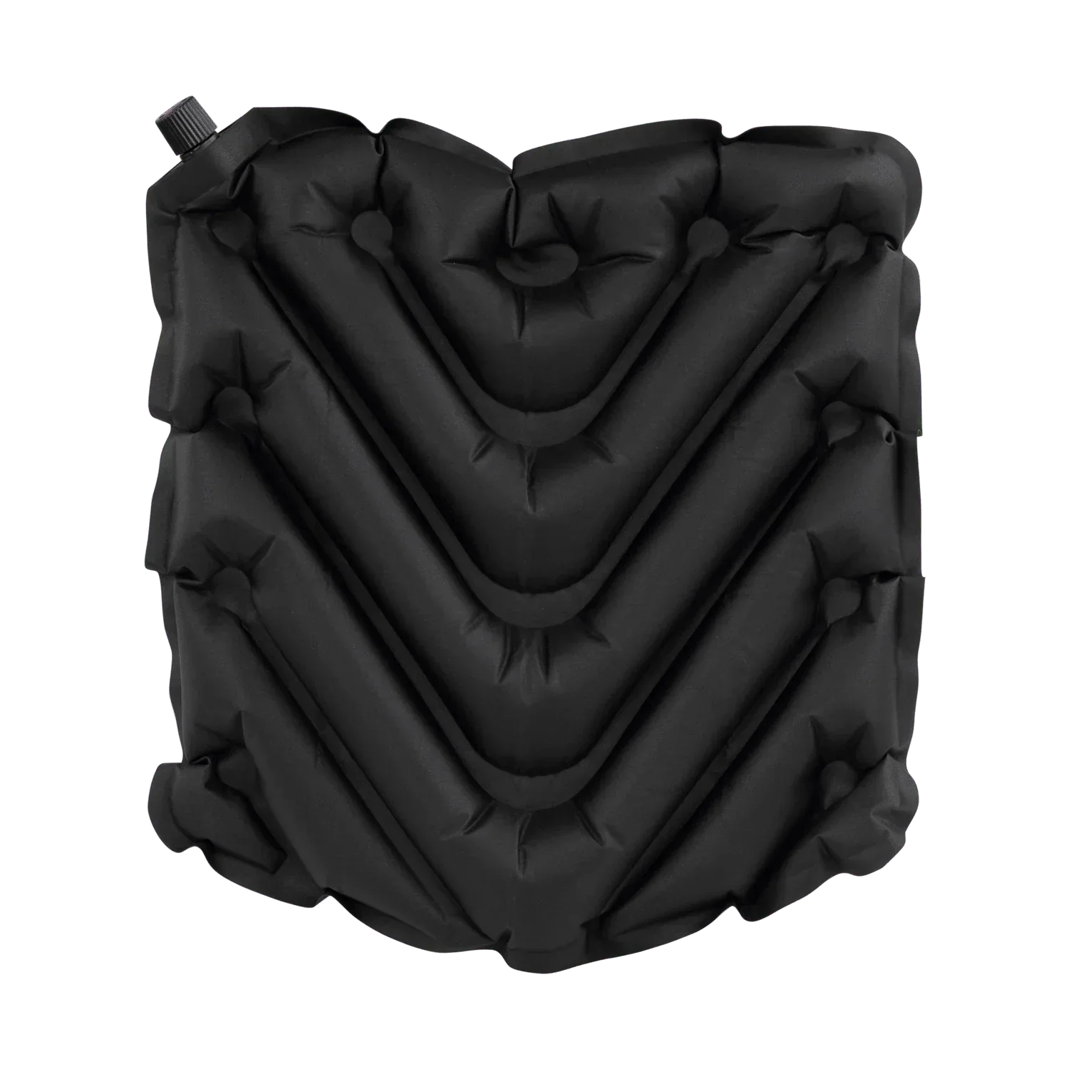Compact Cushion College V Seat Inflatable Stadium Cushion - Iowa Hawkeyes - Choice 157 - Grandstand Cushion Seat with Secure Under-Bench Hooks Detail