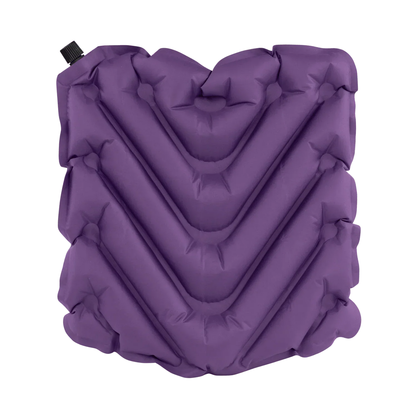 Ergonomic Back-Support College V Seat Inflatable Stadium Cushion - LSU Tigers - Choice 762 - Lightweight Folding Bleacher Chair with Cushioning Detail