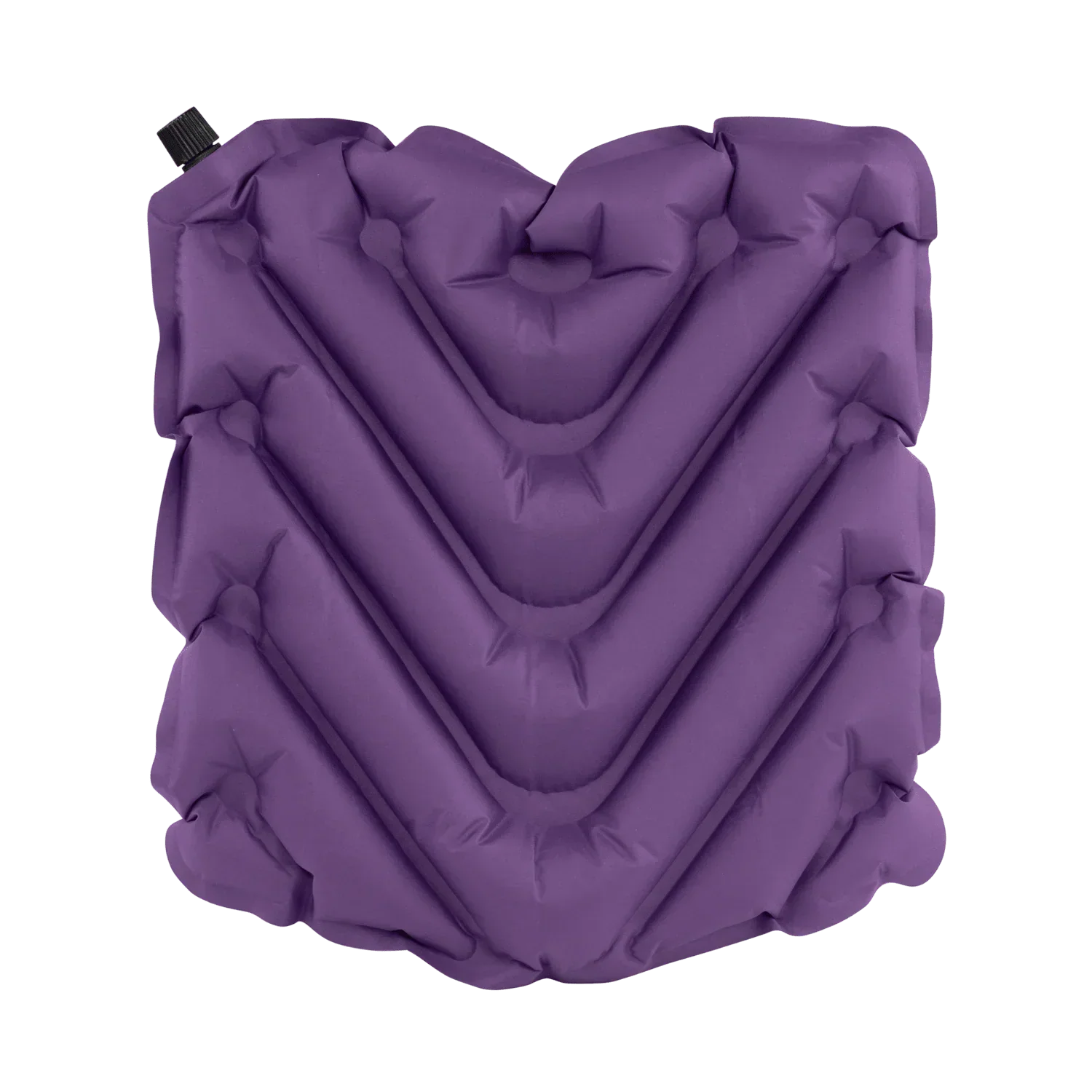 Ergonomic Back-Support College V Seat Inflatable Stadium Cushion - LSU Tigers - Choice 762 - Lightweight Folding Bleacher Chair with Cushioning Detail