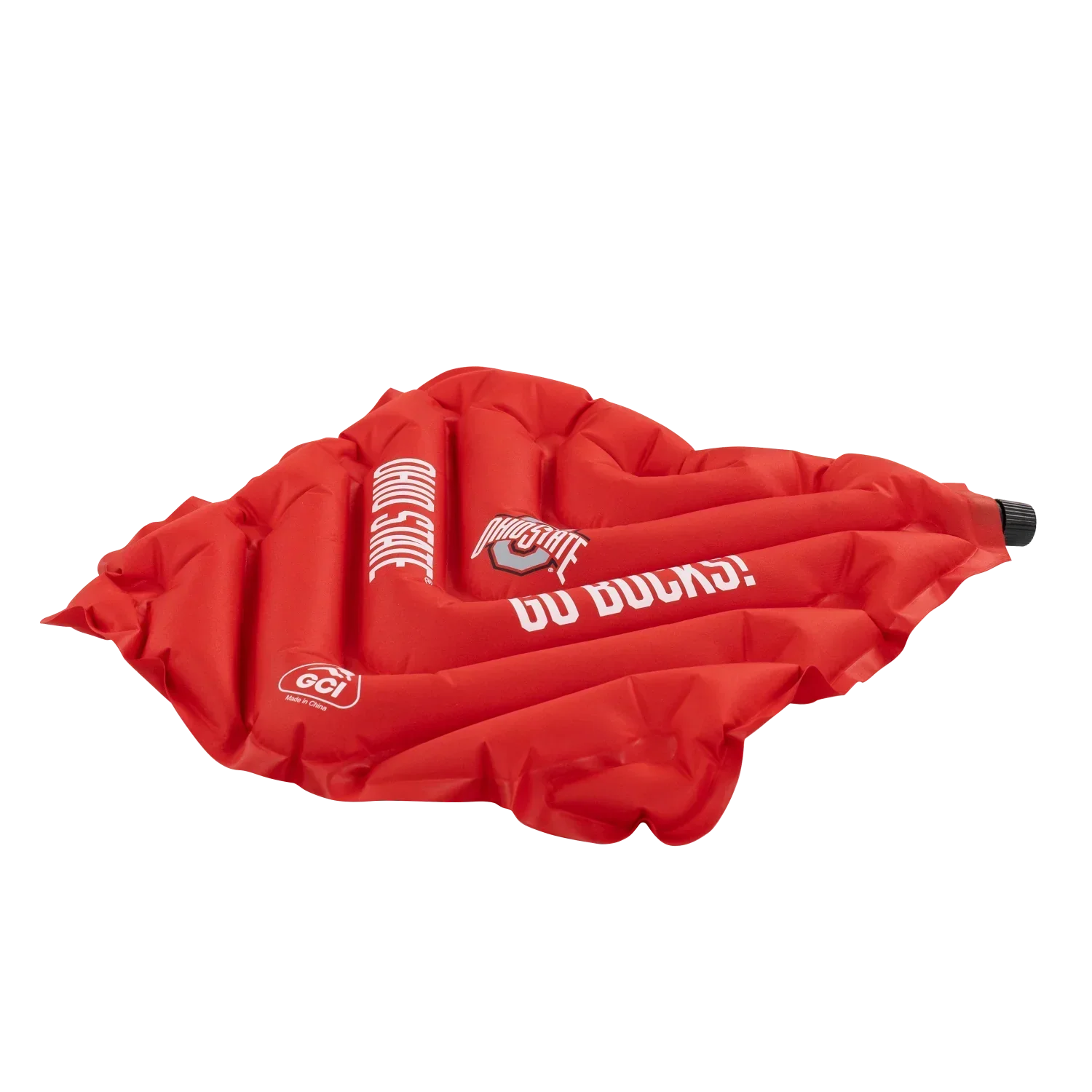 Bleacher-Friendly College V Seat Inflatable Stadium Cushion - Ohio State Buckeyes - Choice 778 - Bleacher-Friendly Stadium Chair with Back Support Detail