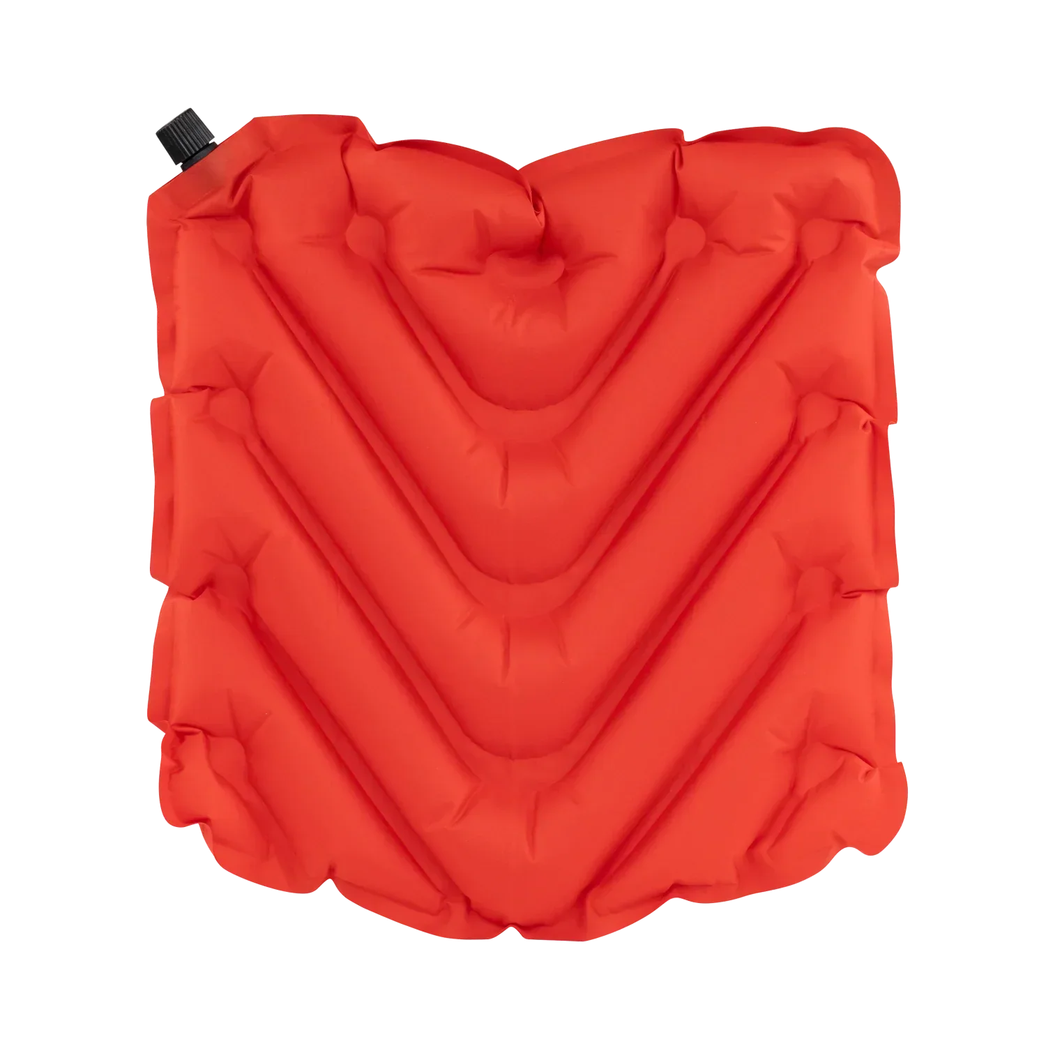 Ergonomic Back-Support College V Seat Inflatable Stadium Cushion - Nebraska Cornhuskers - Choice 277 - Bleacher-Friendly Stadium Chair with Back Support Detail