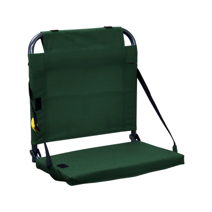 Ultra-Lightweight BleacherBack - Choice 696 - Ergonomic Portable Stadium Seat for Sports Events - Hunter