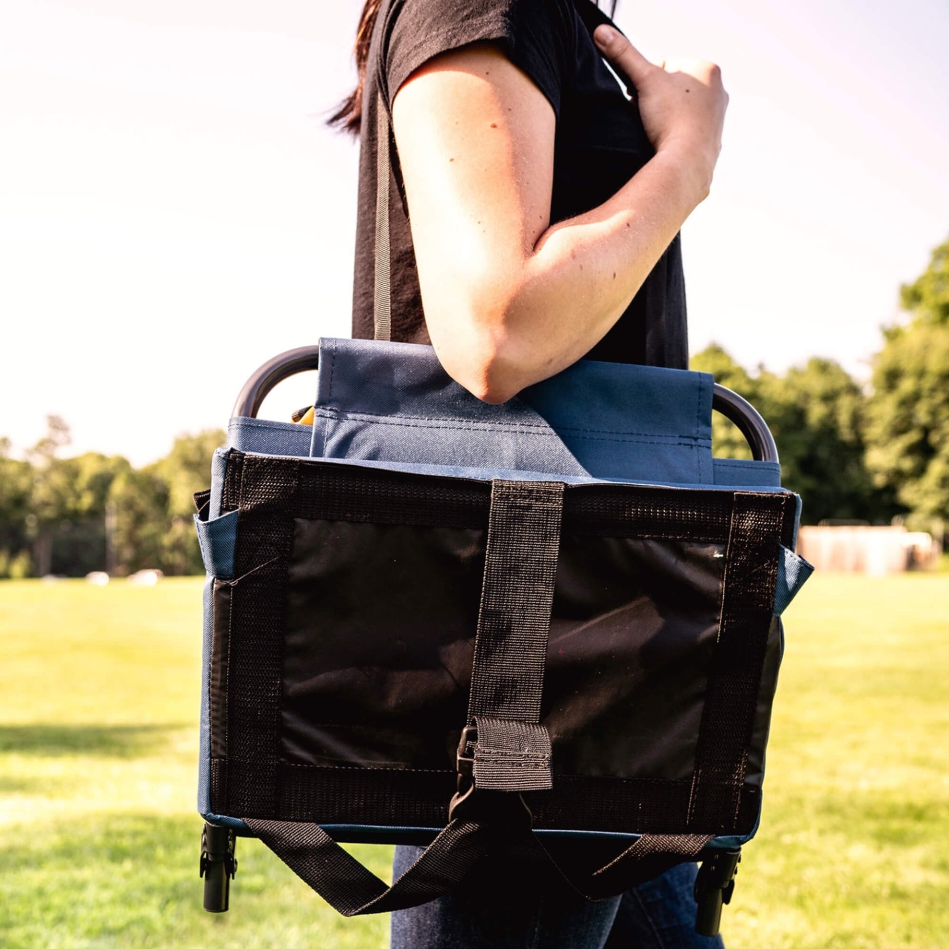 Ultra-Lightweight BleacherBack - Choice 696 - Ergonomic Portable Stadium Seat for Sports Events Detail