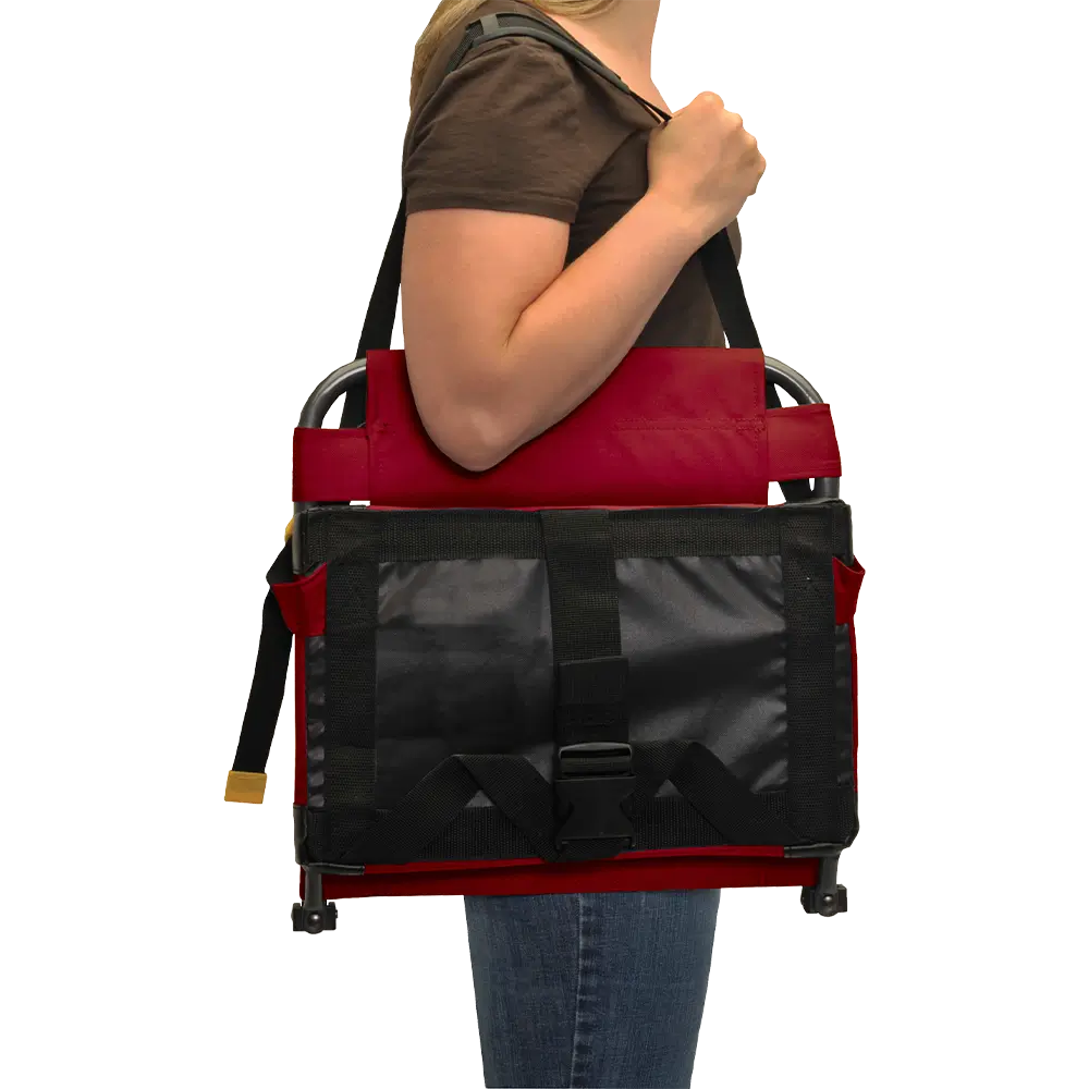 Ultra-Lightweight BleacherBack - Choice 696 - Ergonomic Portable Stadium Seat for Sports Events Detail