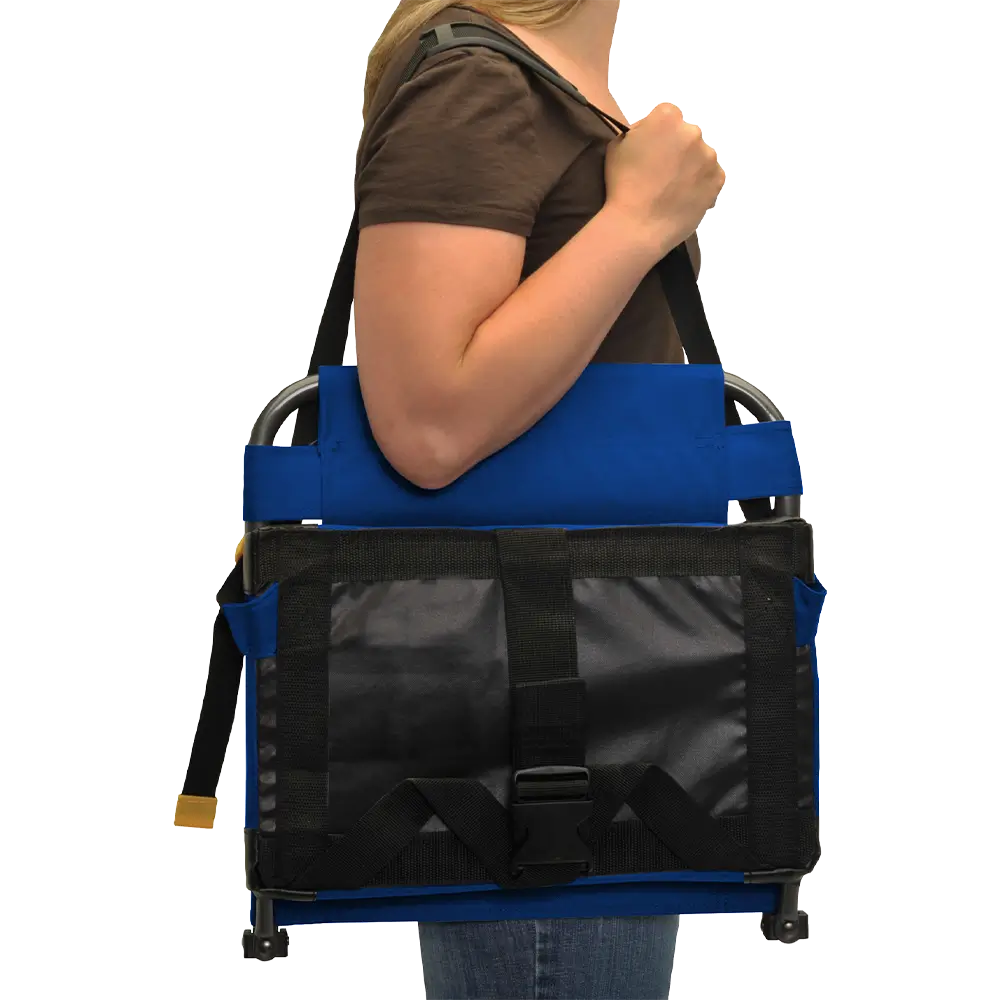 Ultra-Lightweight BleacherBack - Choice 696 - Ergonomic Portable Stadium Seat for Sports Events Detail