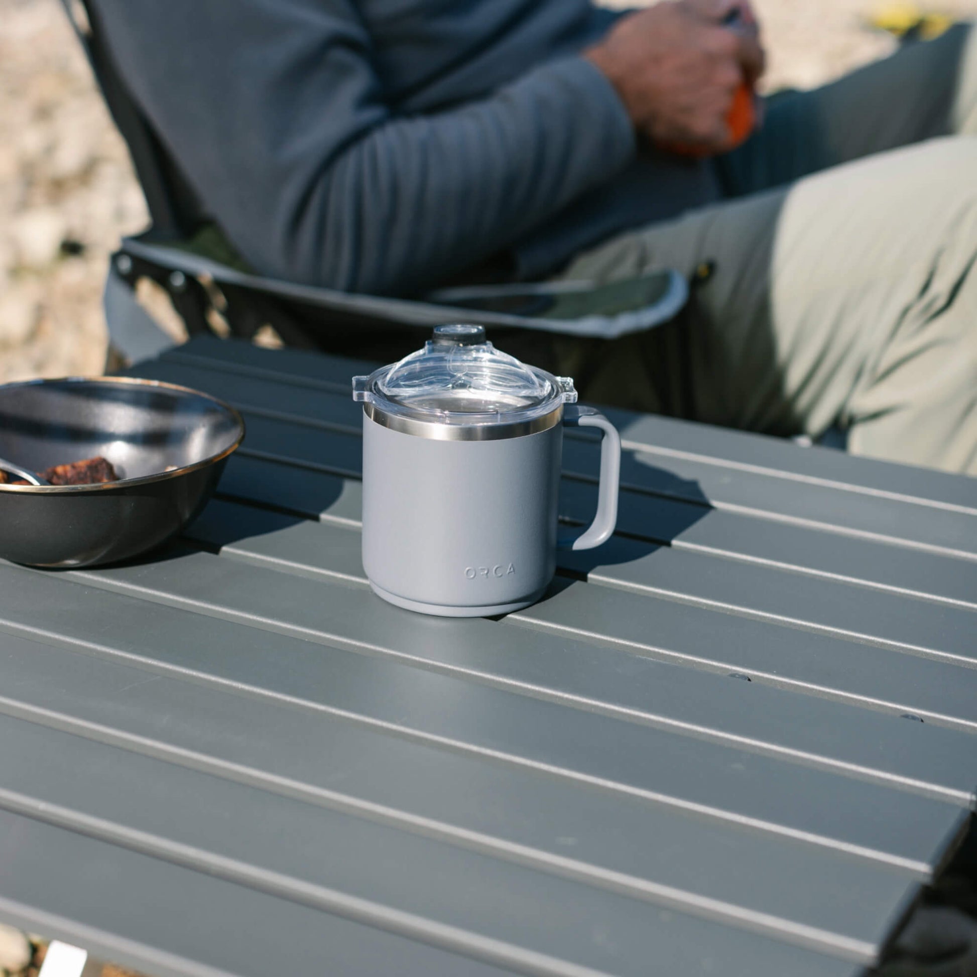 Slim-Fold Compact Camp Table 25 - Choice 214 - Master Outdoor Kitchen Station for Tailgating & BBQ Detail