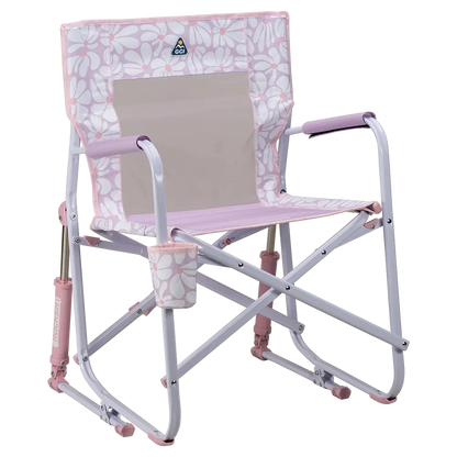Heavy-Duty Freestyle Freestyle Rocker - Choice 711 - RoadTrip Rocker Smooth Motion Camp Chair - Pink/Purple