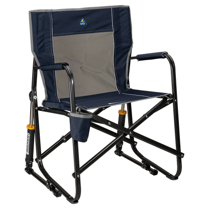 Heavy-Duty Freestyle Freestyle Rocker - Choice 711 - RoadTrip Rocker Smooth Motion Camp Chair - Indigo