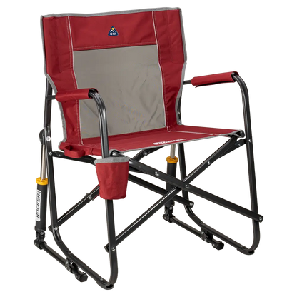 Heavy-Duty Freestyle Freestyle Rocker - Choice 711 - RoadTrip Rocker Smooth Motion Camp Chair - Cinnamon