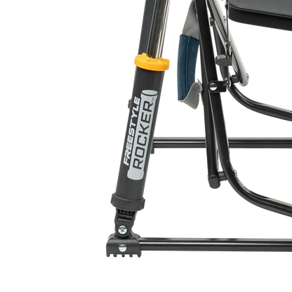 Heavy-Duty Freestyle Freestyle Rocker with Side Table - Choice 853 - RoadTrip Rocker Smooth Motion Camp Chair Detail