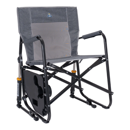 Heavy-Duty Freestyle Freestyle Rocker with Side Table - Choice 853 - RoadTrip Rocker Smooth Motion Camp Chair Detail