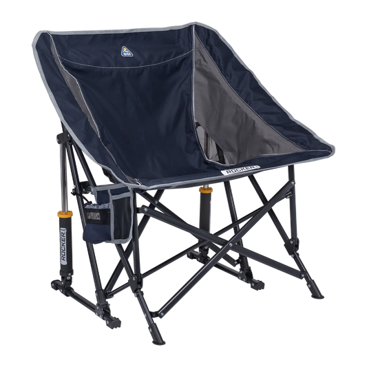 Smooth Motion Pod Rocker - Choice 933 - Freestyle Rocker Portable Outdoor Folding Chair - Indigo