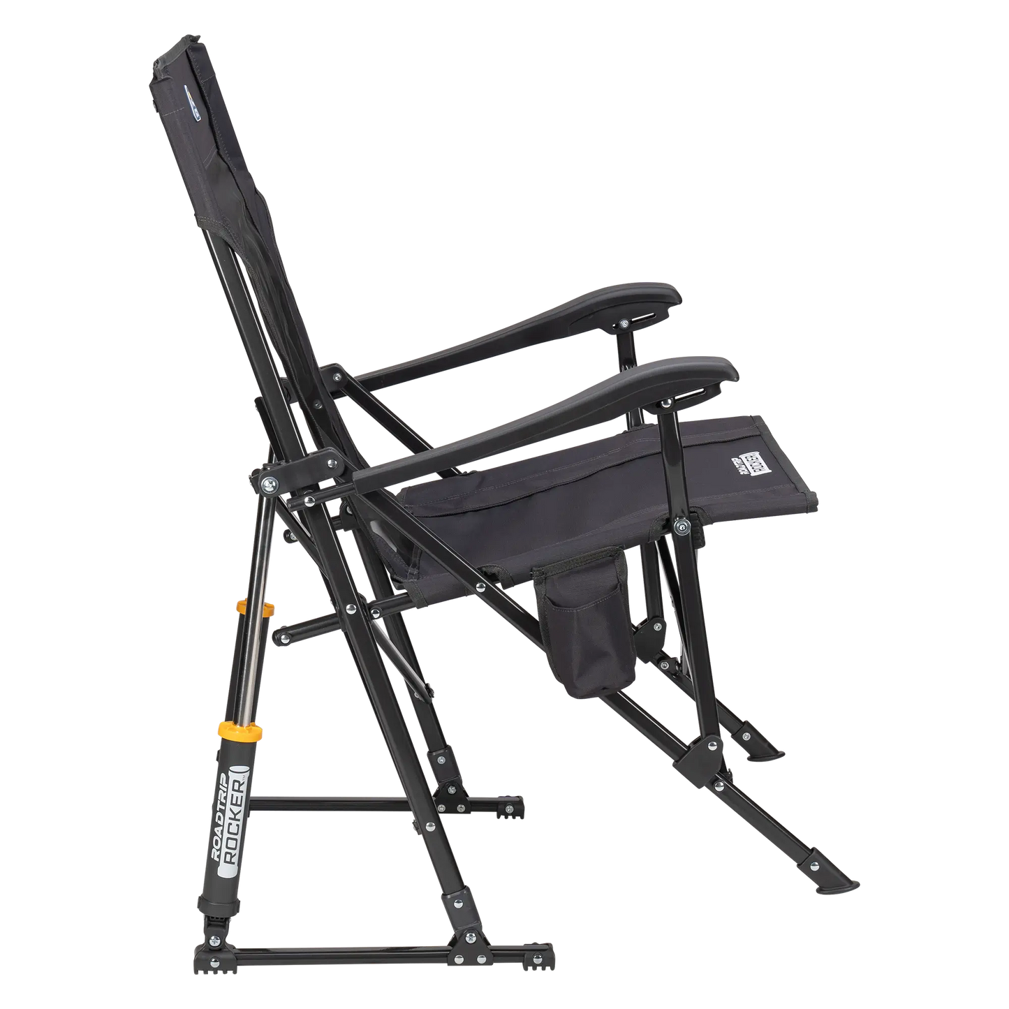 Heavy-Duty Freestyle RoadTrip Rocker - Choice 855 - Patented Spring-Action Rocking Chair for Camping Detail