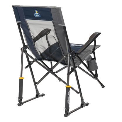 Heavy-Duty Freestyle RoadTrip Rocker - Choice 855 - Patented Spring-Action Rocking Chair for Camping Detail