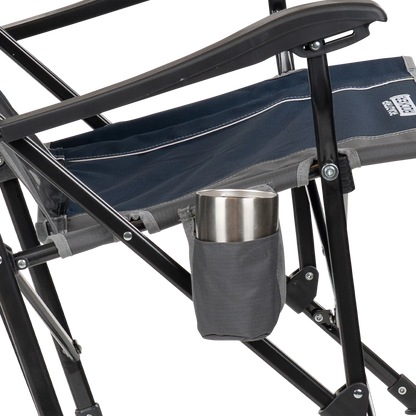Heavy-Duty Freestyle RoadTrip Rocker - Choice 855 - Patented Spring-Action Rocking Chair for Camping Detail