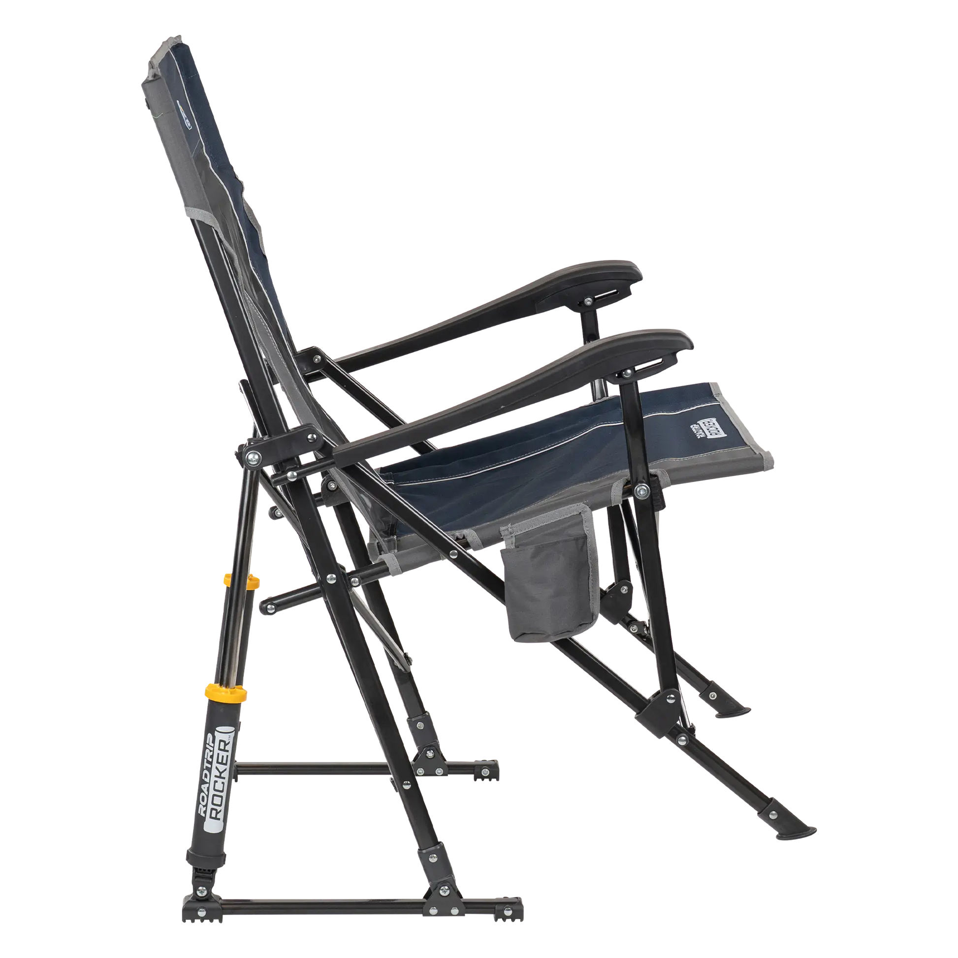 Heavy-Duty Freestyle RoadTrip Rocker - Choice 855 - Patented Spring-Action Rocking Chair for Camping Detail