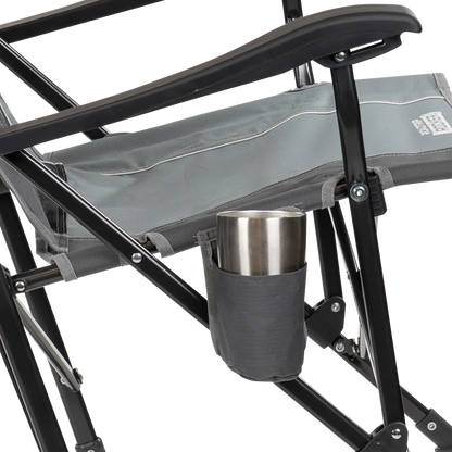 Heavy-Duty Freestyle RoadTrip Rocker - Choice 855 - Patented Spring-Action Rocking Chair for Camping Detail