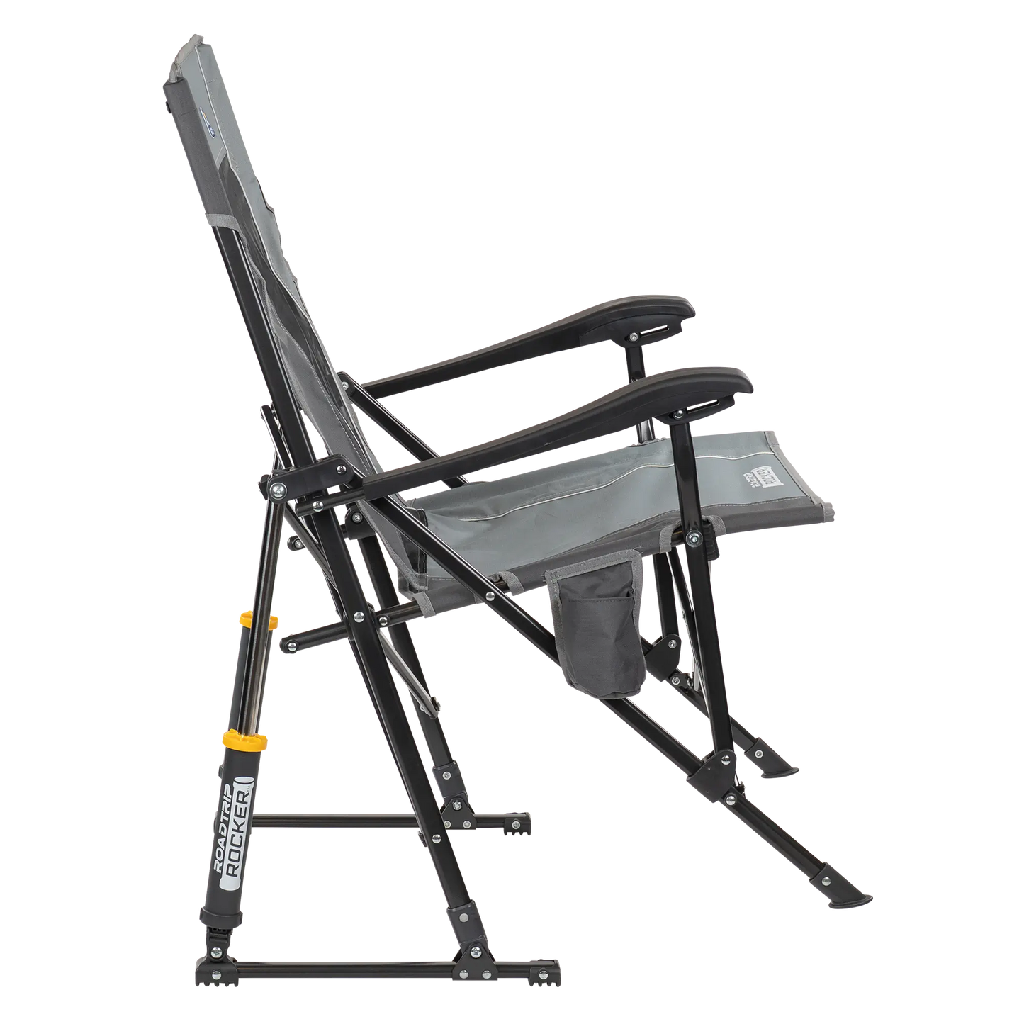 Heavy-Duty Freestyle RoadTrip Rocker - Choice 855 - Patented Spring-Action Rocking Chair for Camping Detail