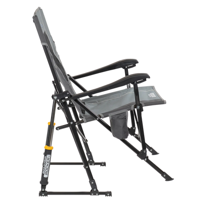Heavy-Duty Freestyle RoadTrip Rocker - Choice 855 - Patented Spring-Action Rocking Chair for Camping Detail