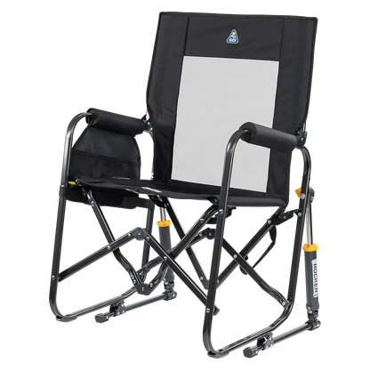 Luxury Camp Stowaway Rocker - Choice 794 - Freestyle Rocker Portable Outdoor Folding Chair Detail