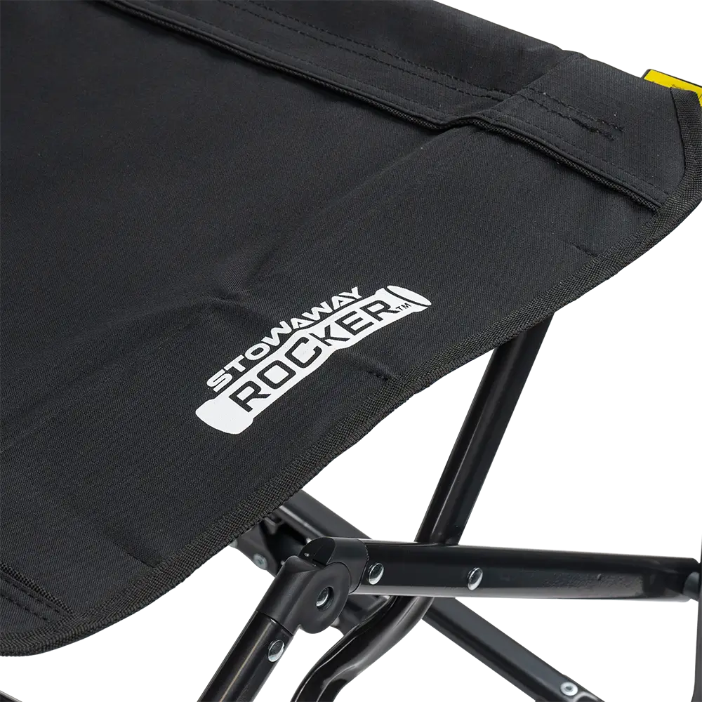 Luxury Camp Stowaway Rocker - Choice 794 - Freestyle Rocker Portable Outdoor Folding Chair Detail
