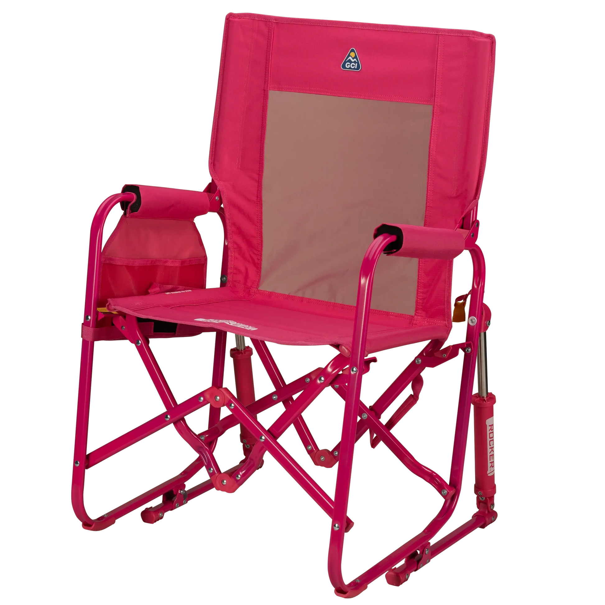Luxury Camp Stowaway Rocker - Choice 794 - Freestyle Rocker Portable Outdoor Folding Chair Detail