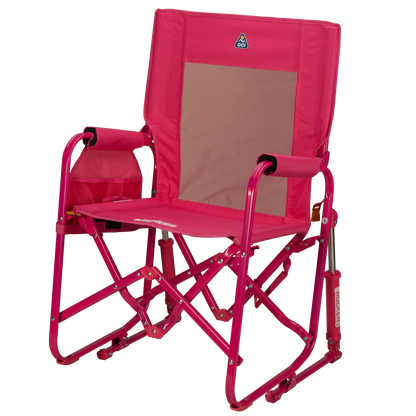 Luxury Camp Stowaway Rocker - Choice 794 - Freestyle Rocker Portable Outdoor Folding Chair Detail