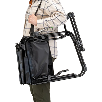 Luxury Camp Stowaway Rocker - Choice 794 - Freestyle Rocker Portable Outdoor Folding Chair Detail