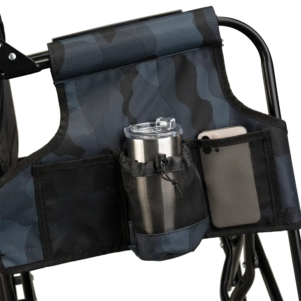 Luxury Camp Stowaway Rocker - Choice 794 - Freestyle Rocker Portable Outdoor Folding Chair Detail