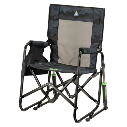 Luxury Camp Stowaway Rocker - Choice 794 - Freestyle Rocker Portable Outdoor Folding Chair Detail