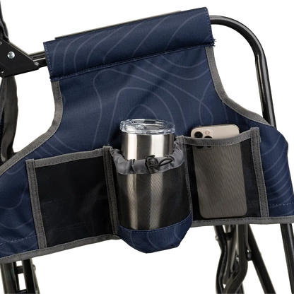 Luxury Camp Stowaway Rocker - Choice 794 - Freestyle Rocker Portable Outdoor Folding Chair Detail