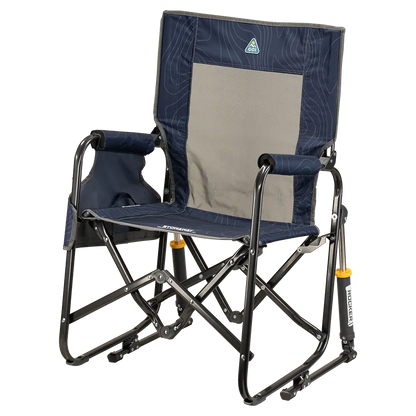 Luxury Camp Stowaway Rocker - Choice 794 - Freestyle Rocker Portable Outdoor Folding Chair Detail