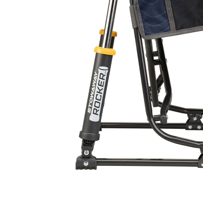 Luxury Camp Stowaway Rocker - Choice 794 - Freestyle Rocker Portable Outdoor Folding Chair Detail