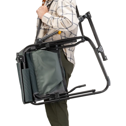 Luxury Camp Stowaway Rocker - Choice 794 - Freestyle Rocker Portable Outdoor Folding Chair Detail