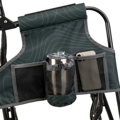 Luxury Camp Stowaway Rocker - Choice 794 - Freestyle Rocker Portable Outdoor Folding Chair Detail
