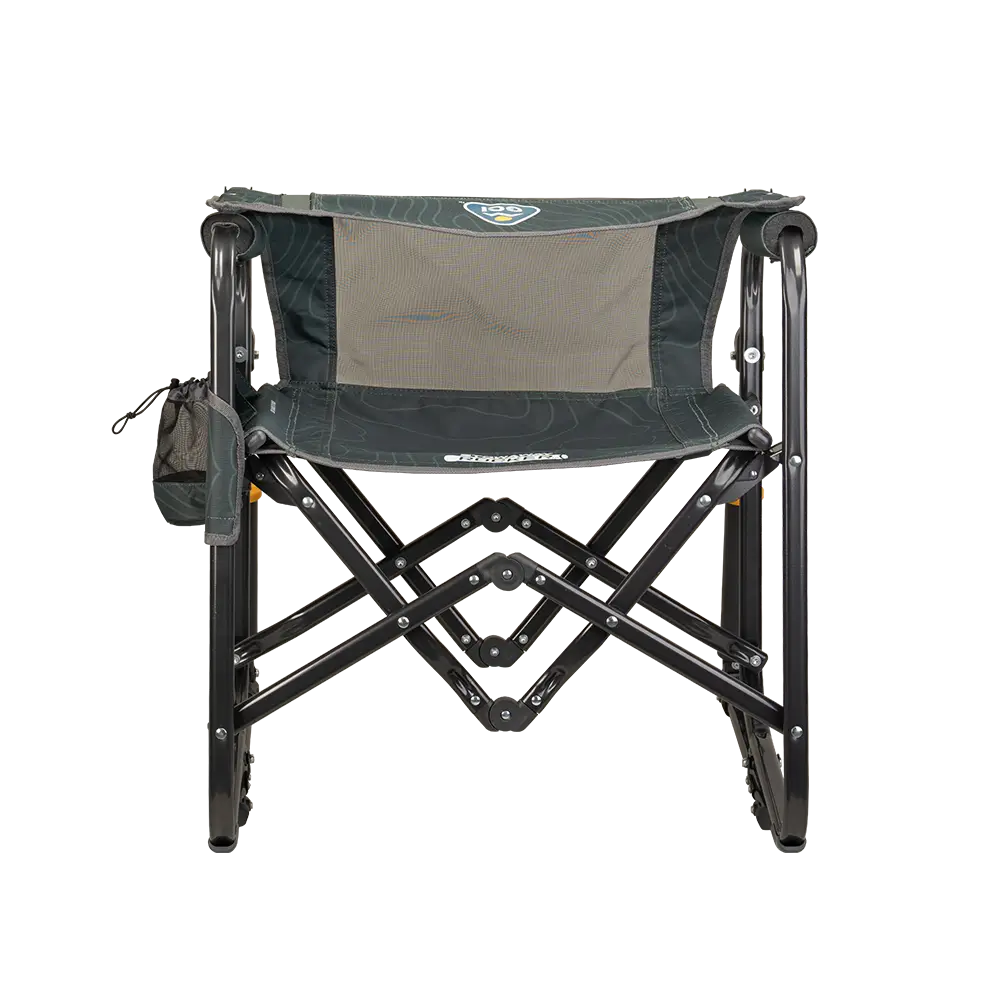 Luxury Camp Stowaway Rocker - Choice 794 - Freestyle Rocker Portable Outdoor Folding Chair Detail