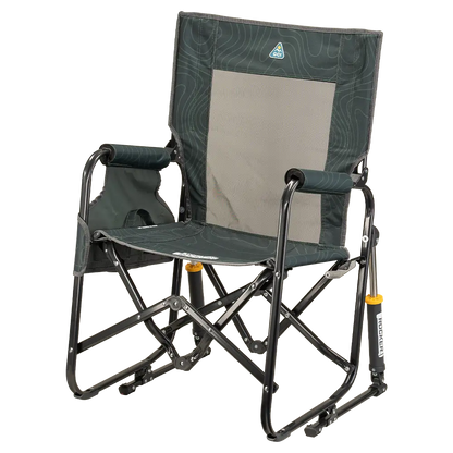 Luxury Camp Stowaway Rocker - Choice 794 - Freestyle Rocker Portable Outdoor Folding Chair Detail