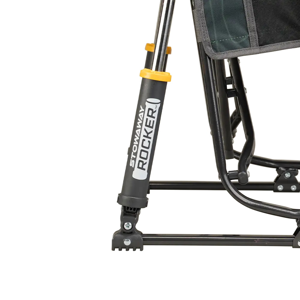 Luxury Camp Stowaway Rocker - Choice 794 - Freestyle Rocker Portable Outdoor Folding Chair Detail