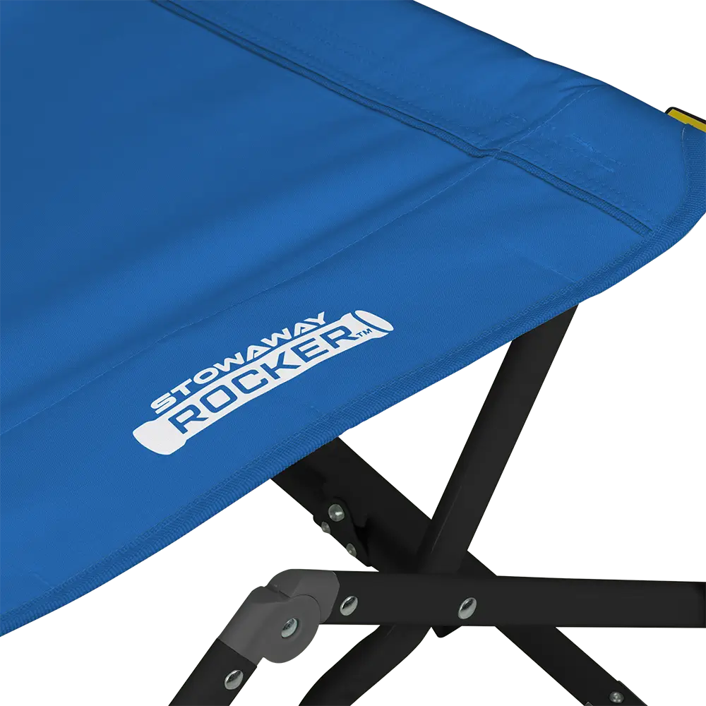 Luxury Camp Stowaway Rocker - Choice 794 - Freestyle Rocker Portable Outdoor Folding Chair Detail