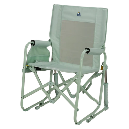 Luxury Camp Stowaway Rocker - Choice 794 - Freestyle Rocker Portable Outdoor Folding Chair Detail