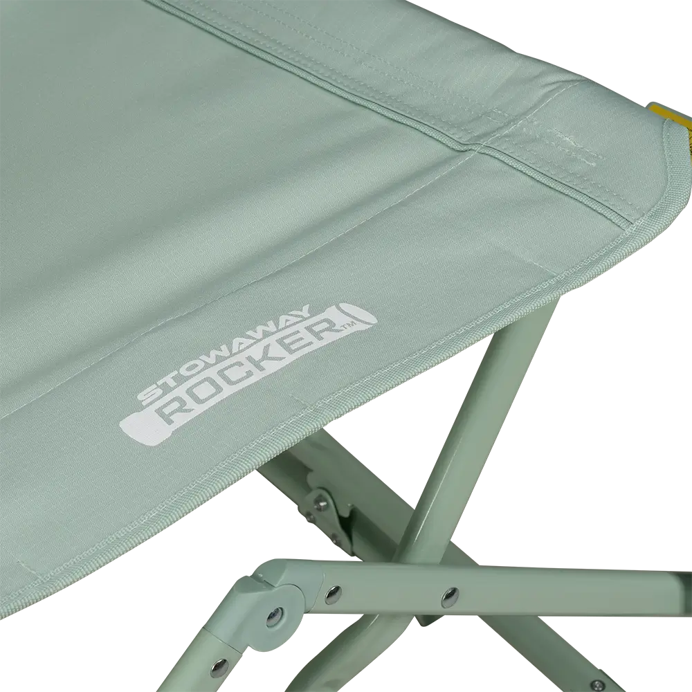 Luxury Camp Stowaway Rocker - Choice 794 - Freestyle Rocker Portable Outdoor Folding Chair Detail