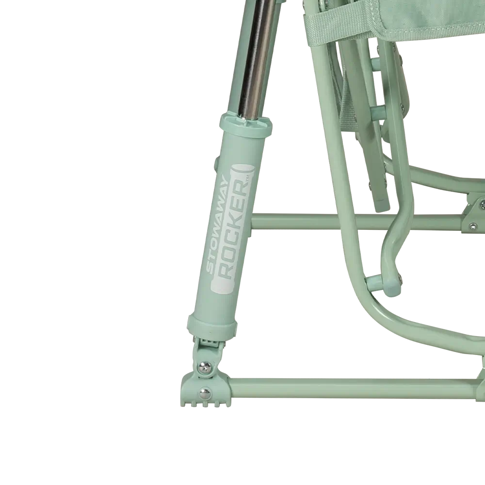 Luxury Camp Stowaway Rocker - Choice 794 - Freestyle Rocker Portable Outdoor Folding Chair Detail