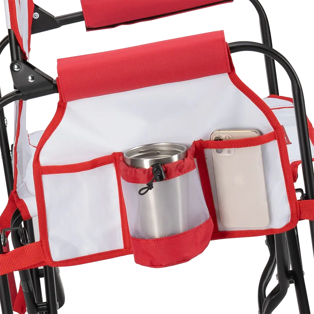 Luxury Camp Stowaway Rocker - Choice 794 - Freestyle Rocker Portable Outdoor Folding Chair Detail