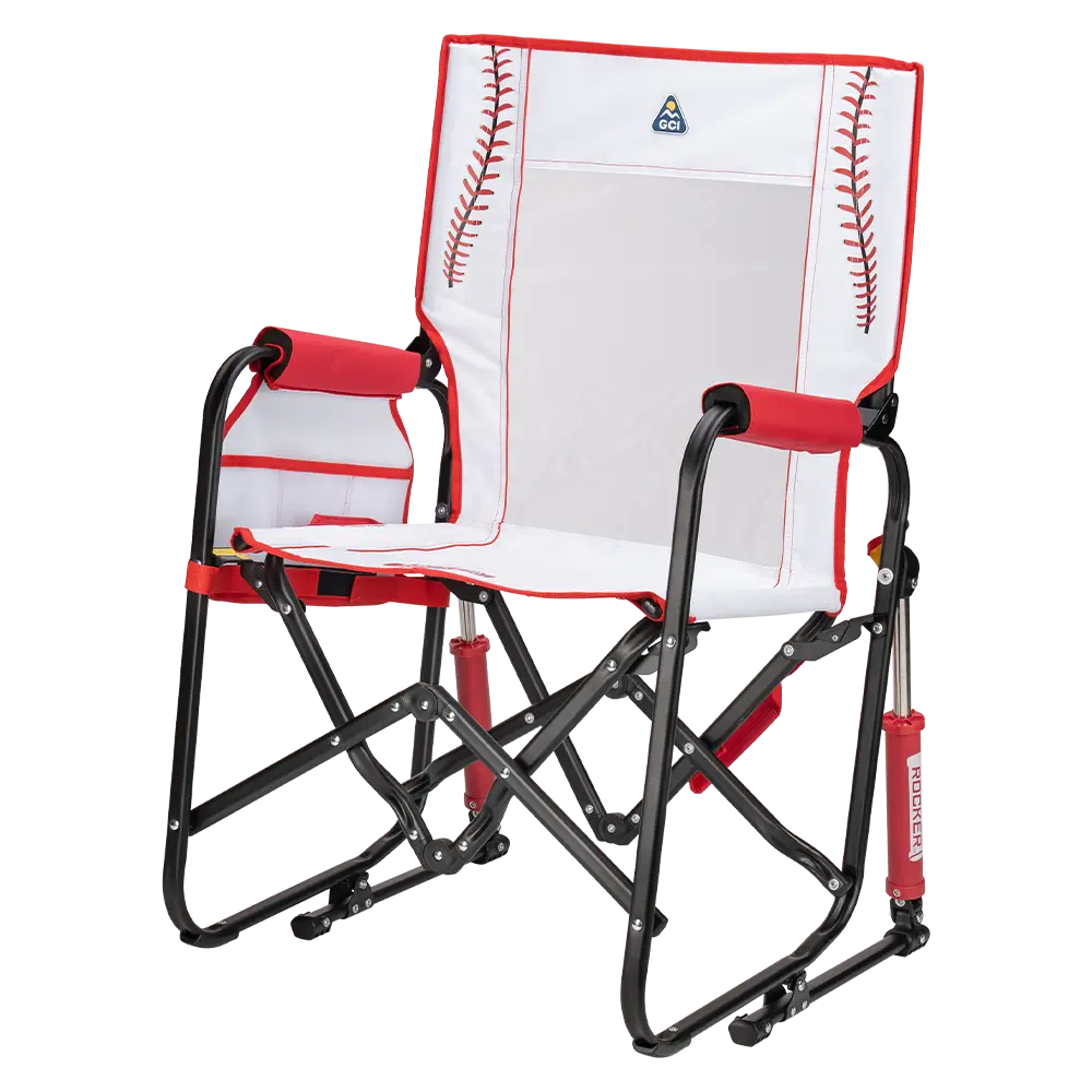 Luxury Camp Stowaway Rocker - Choice 794 - Freestyle Rocker Portable Outdoor Folding Chair Detail