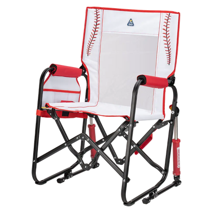 Luxury Camp Stowaway Rocker - Choice 794 - Freestyle Rocker Portable Outdoor Folding Chair Detail